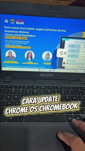 CARA UPDATE CHROME OS CHROMEBOOK