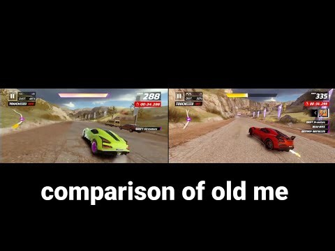 Me vs me l Asphalt Legends Unite l #comparison #asphalt9 #asphaltlegendsunite #gaming #gameplay