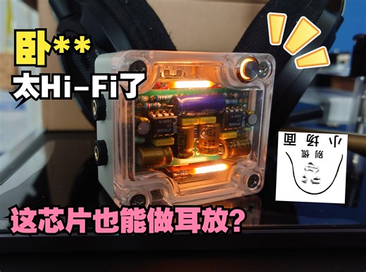 卧***，太Hi-Fi了，这芯片也能做耳放？芯片插座都比芯片还贵。LM386：这是我自诞生以来最优越的待遇。