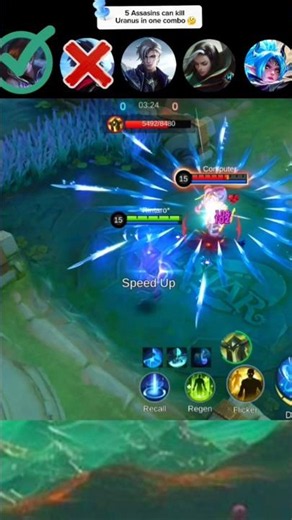 5 Assasins can kill Uranus in one combo 🤔 ❓️#mlbb #mlbbshorts #mlbbcreatorcamp