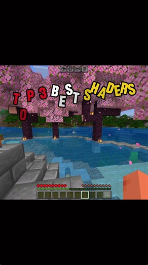TOP 3 SHADER java and bedrock both #lordshadow #minecraft #minecraftshorts #shader
