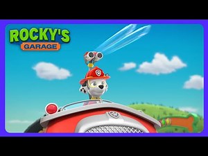 PAW Patrol - Rocky Fixes The Water Hose! 💦 | Kids Cartoons | WildBrain Rescue Station