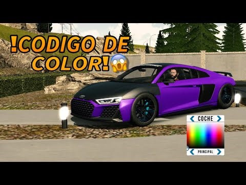 CÓDIGOS DE COLOR DE MI AUDI R8 | CAR PARKING MULTIPLAYER | RODOLFO CPM