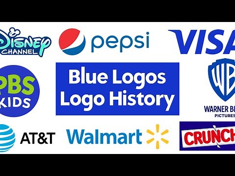 Blue Logos Logo History