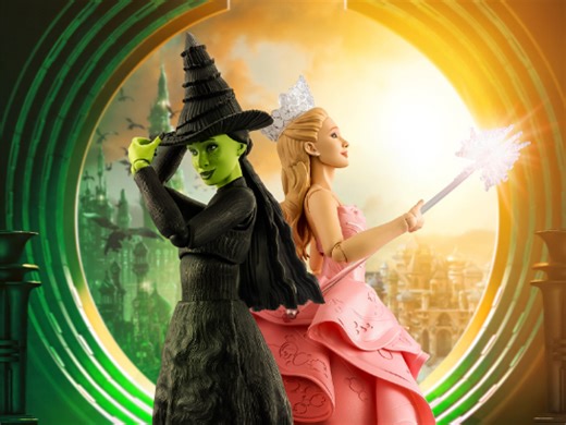 还原，但不多…SHF 魔法坏女巫 格琳达 艾芙芭 可动人偶 新品资讯