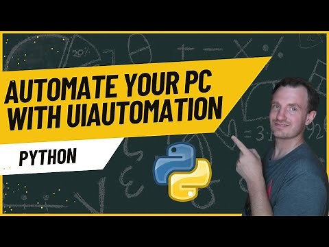 Python - Automate Programs With UIAutomation - Crazy Simple!