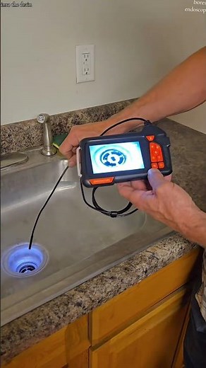 Industrial Endoscope Borescope with HD Camera & LED Lights for Inspection