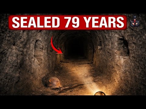 The Iwo Jima Tunnels Sealed Since 1945 | Finally Opened