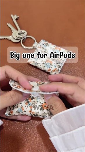 DIY AirPods Pouch 🧵✨ | 2 Sizes | Easy Sewing Project