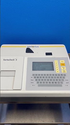 Sartorius Sartocheck 3 Filter Integrity Tester Lab Easy to Use wProduction Safe