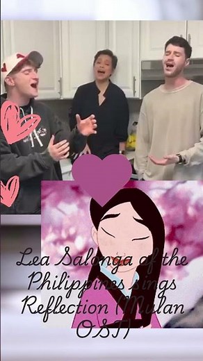 Lea Salonga Performs Amazing Reflection From Mulan #viralshorts #leasalonga #mulan #reflection