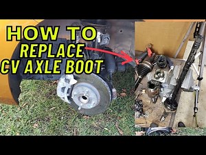 How To Replace CV Axle Boot 2019 Chevrolet Spark