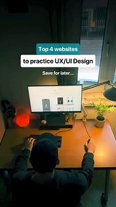 Top 4 website to practice UI/UX Design by ale the designer | Uxintace