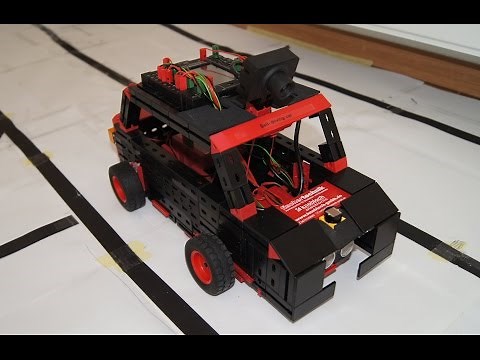 Self driving car /Autonomes Auto // fischertechnik model car