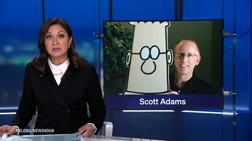 Scott Adams, creator of the comic strip "Dilbert," has died. He was 68 years old. | PBS NewsHour