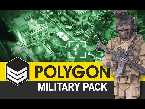 Polygon Military Pack - (Trailer) 3D Low Poly Art for Games by #SyntyStudios