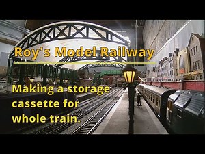 Roy's Model Railway, Cassette Storage For Whole Train