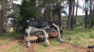 Rund 5000 US-Soldaten trainieren derzeit auf dem Truppenübungsplatz Hohenfels mit ihren Partnern aus Europa. Sie testen autonome Fahrzeuge. | Mittelbayerische