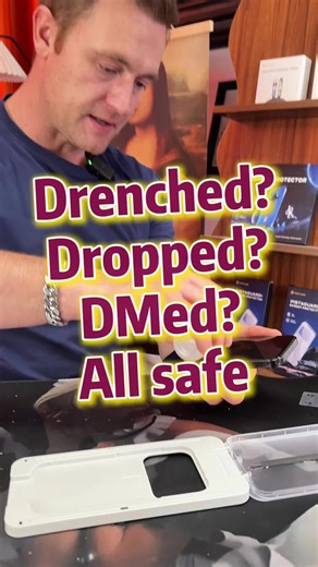 MAGIC JOHN 3rd Gen Screen Protector: Drop & Smash Proof!