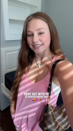 MOVE OUT WITH ME | sorority house tour #universityofalabama #kappaalphatheta