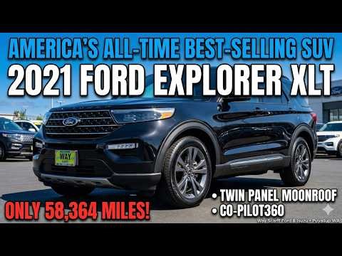2021 Ford Explorer XLT 2.3L EcoBoost Walkaround Review – Low Miles