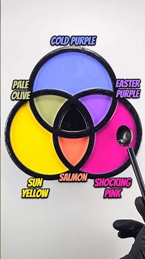 💕Shocking Pink + 🫐Cold Purple + 🌞Sun Yellow - Neon Meets Sunlight