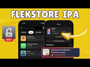 How Install ANY IPA File on iPhone With FlekStore! [No PC]