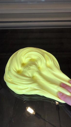 Banana swirl 🍌#slime#story#butterslime#banana#foryou