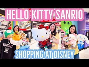 Hello Kitty Sanrio Shopping at Disney World | Mitsukoshi Store Tour in Epcot Japan Pavilion
