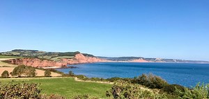 Coast Path Walk From Budleigh Salterton
