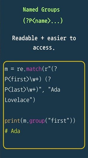 Regex Groups & Capturing