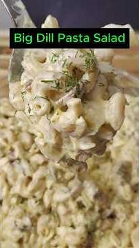 Big Dill Pasta Salad 🥒 The Dill Pickle Pasta Salad Everyone Will Love #easyrecipes#summerrecipes