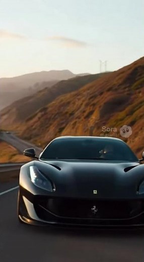 Black Ferrari A12 Competition