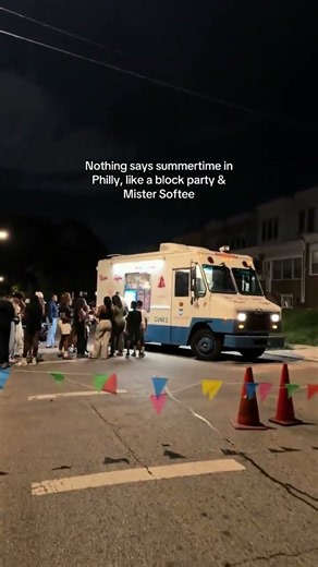 The Philadelphia Mister Softee SoCal Truck at a Block Party in Philadelphia (09-05-2026)