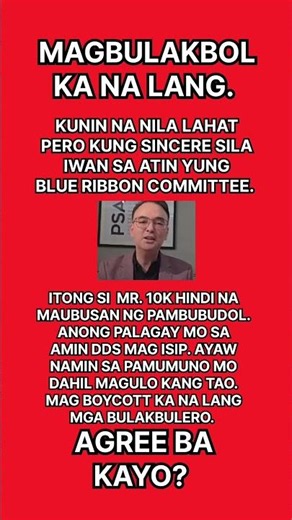 CAYETANO NAMBUBUDOL NA NAMAN.