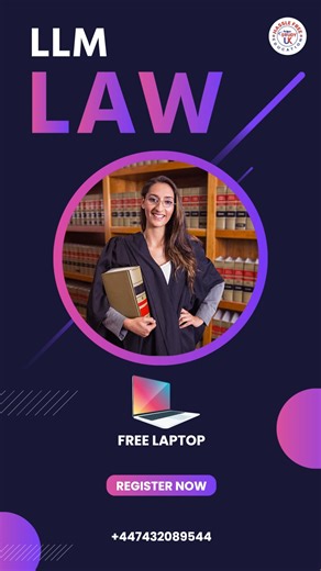 ⚖️ LLM Law 🎓 Advance your legal expertise and shape the future of justice, governance, and international policy. 🌍 ✨ Why choose this course? ✅ Deepen your understanding of key legal principles and global legal frameworks ✅ Specialise in areas such as international law, commercial law, or human rights ✅ Learn from experienced legal academics and industry practitioners ✅ Develop advanced research, analytical, and advocacy skills essential for senior legal roles 💼 Perfect for law graduates and p