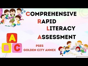 Comprehensive Rapid Literacy Assessment Parents' Orientation #CRLADeped