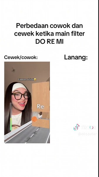 Perbedaan Cowok dan Cewek dengan Filter Do Re Mi