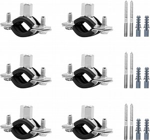 [Hot Item] Clamp for Hanger Pipe Clamps Wall Ceiling Mount Clamp with Rubber Adjustable Pipe Bracket Clamp