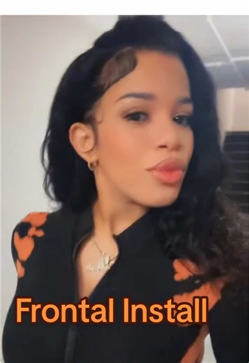 Client Mail ! Frontal Install , This Was One Of The Hardest Wigs I Ever Installed #wigs #frontalinstalls #tiktokwig #fyp #newarkhairstylist