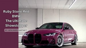 The Bold Ruby Stone Red BMW – Pure Car Perfection