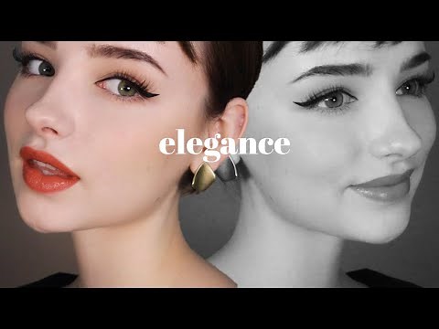 Audrey Hepburn Inspired Classic Elegance Makeup | Sissel