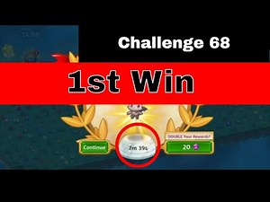Merge Dragons 🌟Challenge 68 🌟First Win🌟7 Minutes 39 Seconds🌟