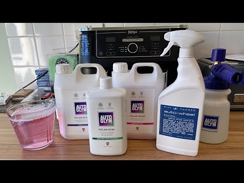 Autoglym Polar Kit car wash process and review - Polar blast - polar wash - polar seal