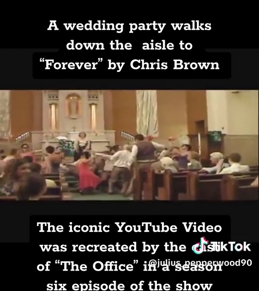 Wedding Entrance Dance #wedding #theoffice #entrance #iconic #youtube #fyp