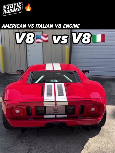 American VS Italian Cars