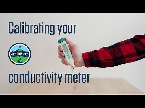 Conductivity meter calibration