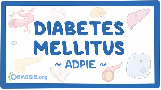 Diabetes mellitus (DM): Nursing process (ADPIE): Video, Causes, & Meaning | Osmosis