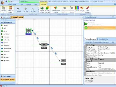 Simio Working With Rate Tables