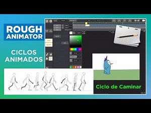 Aprende a Crear Animaciones De Ciclos con ROUGH ANIMATOR en tu Tableta